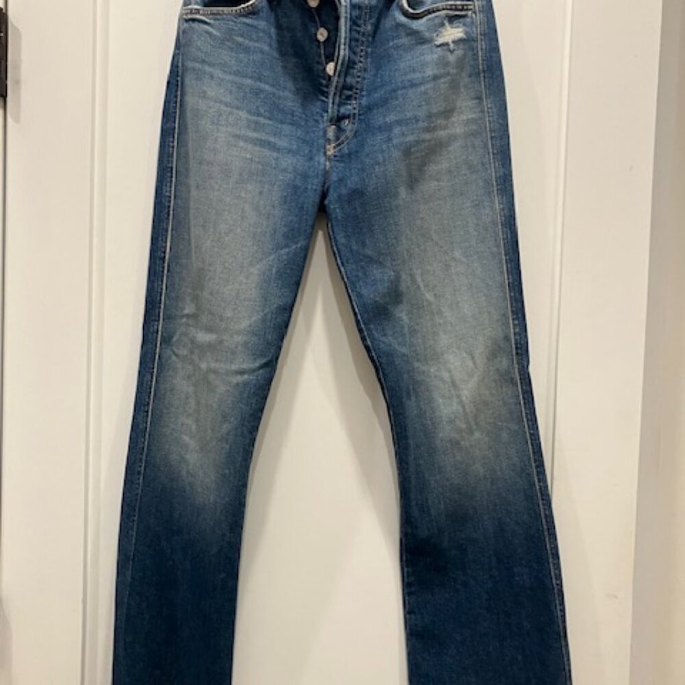 Barely Worn Mother Tripper Weekend Fray Jeans Size 26 - Picture 6 of 10